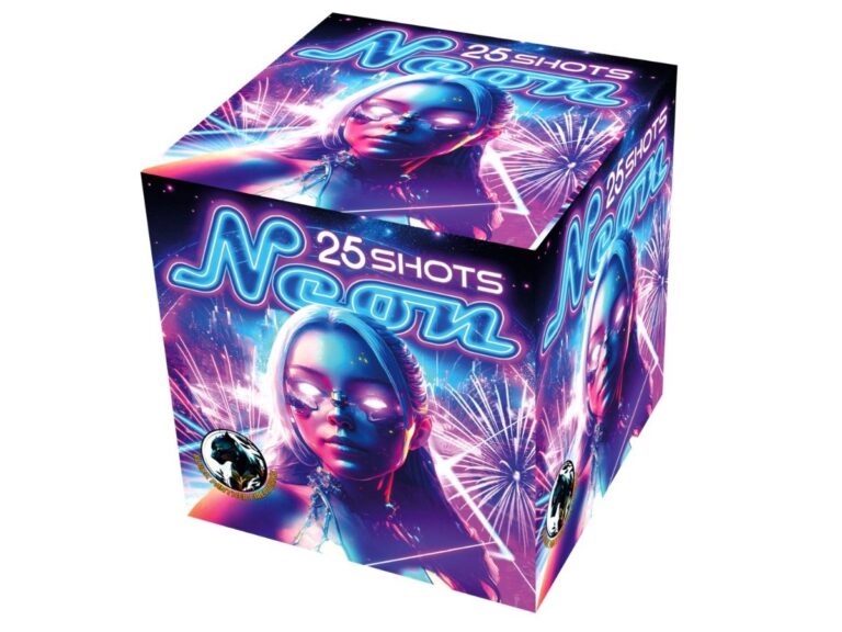 Ohňostroj Neon 25 rán 20 mm