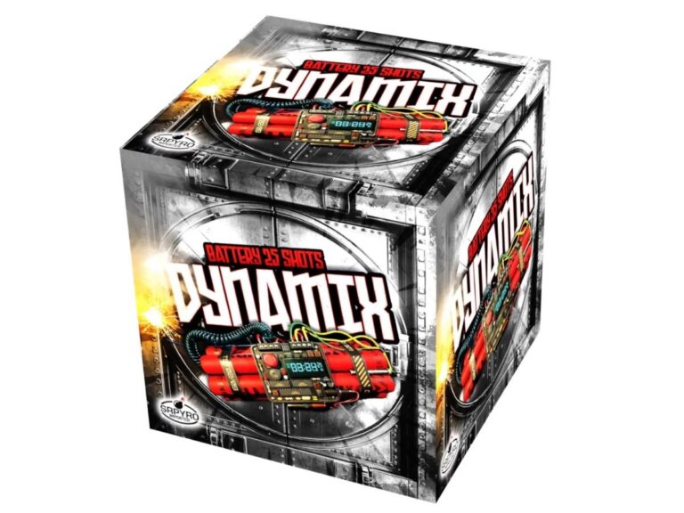 Ohňostroj Dynamix 25 rán 20 mm